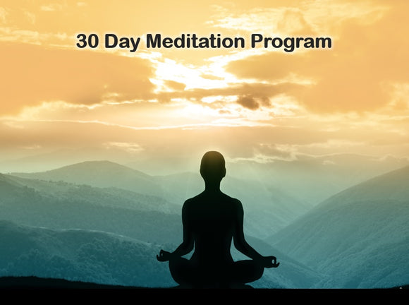 30 Day Meditation Program