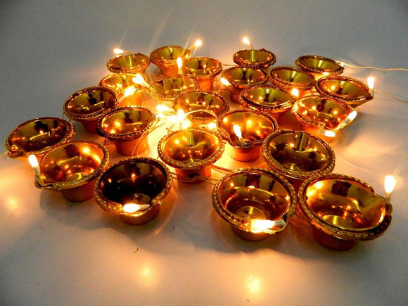 Diwali Diya LED Light Decoration. Festive Decor