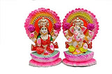 Diwali Puja Ganesh Laxmi Murti - Clay