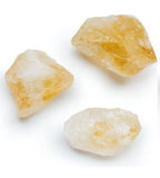 Original Natural Citrine Crystal Stones - 5 Piece for Abundance, Money, Wealth. Attraction